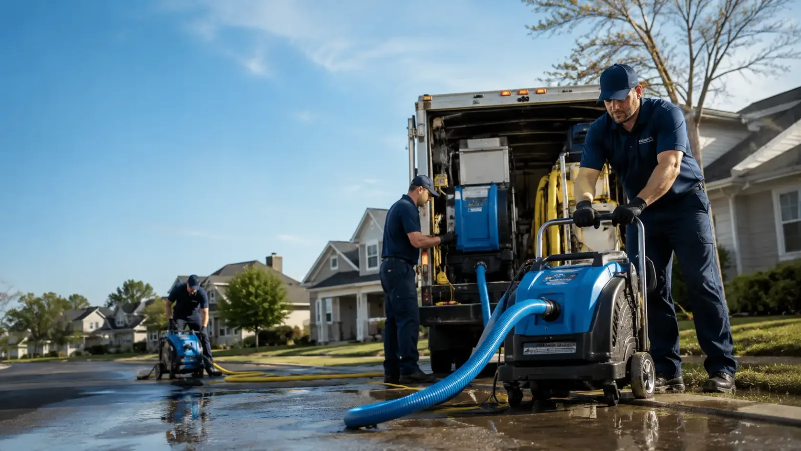 Flood Damage Cleanup in South Valley, NM